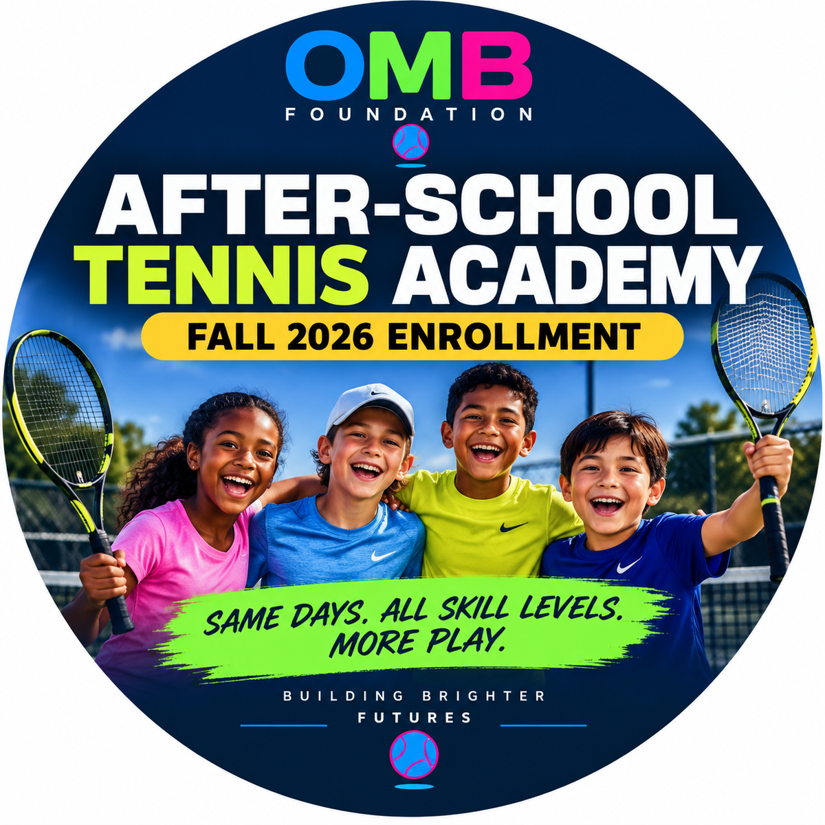 After-School Tennis Academy (Fall 2026 Enrollment)